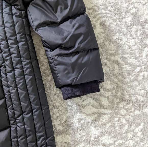 Anne Klein Women's Winter Puffer Parka Jacket Faux Fur Hooded, Large, Black - Picture 8 of 11